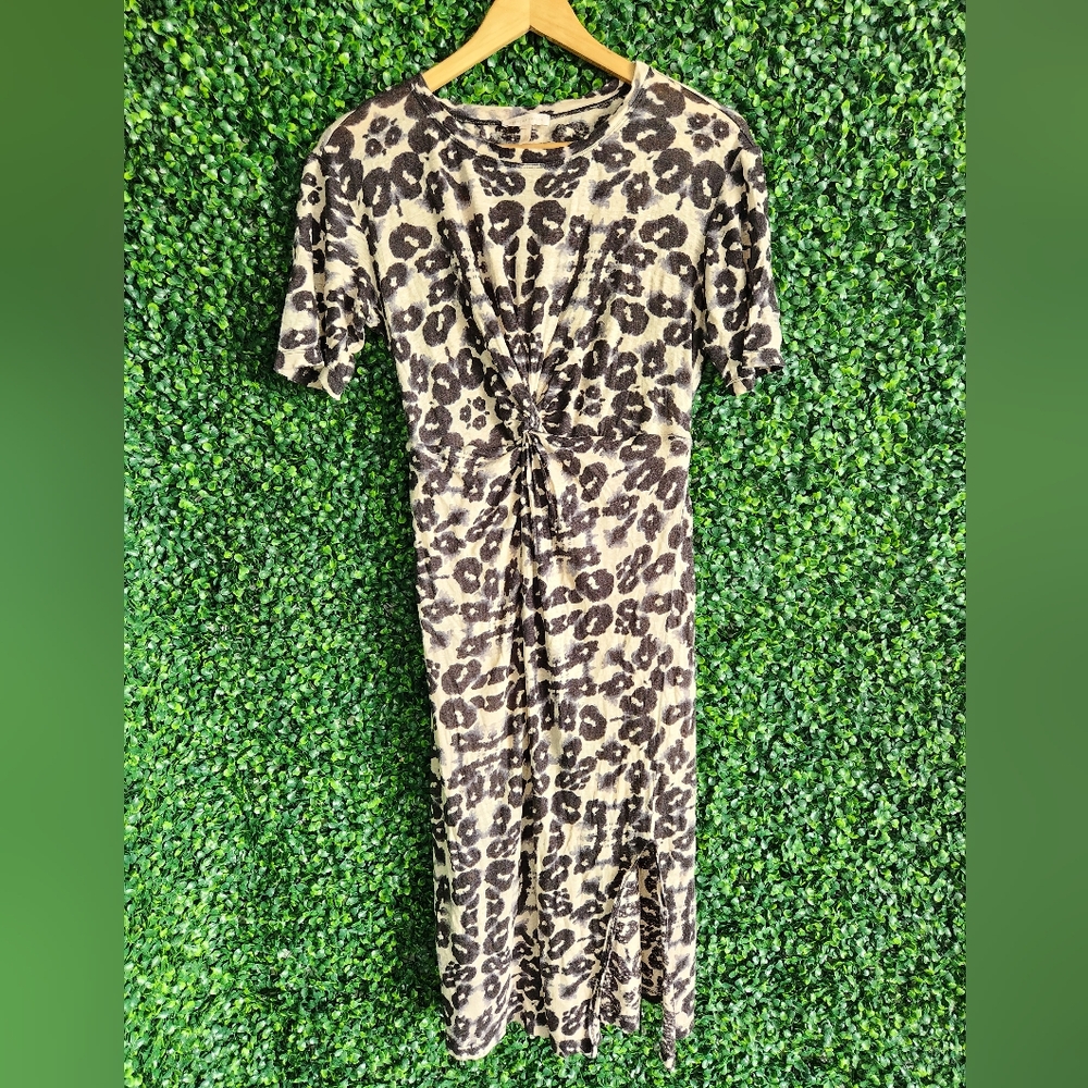 Rebecca Taylor Women's Leopard Dress Size M